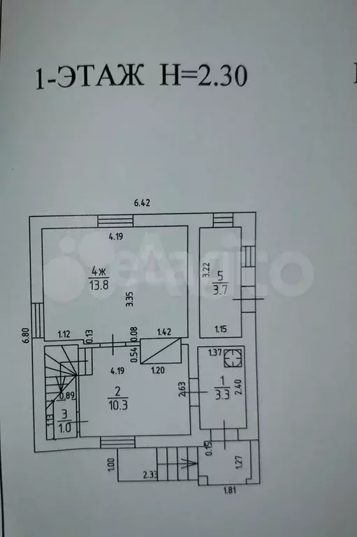 Дом 62,8 м на участке 7,4 сот. - Фото 1