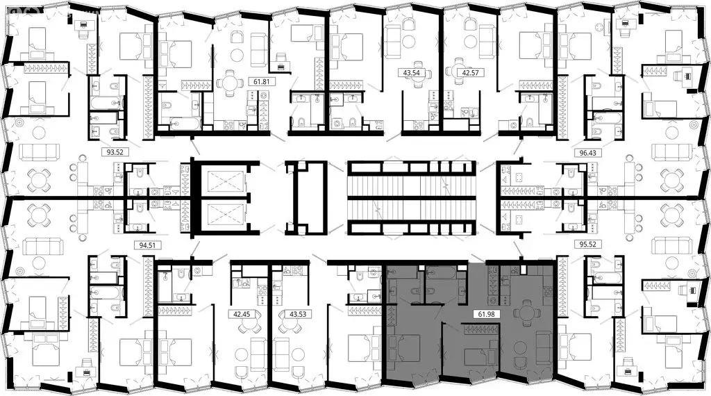 2-комнатная квартира: Москва, 4-я улица Марьиной Рощи, 12к2 (63.5 м) - Фото 0