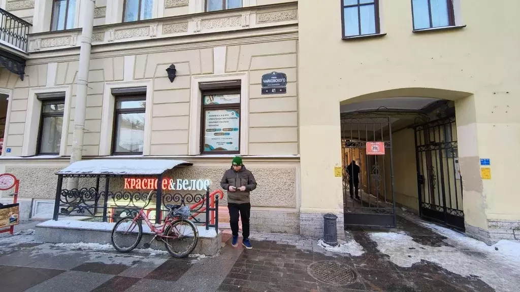 Помещение свободного назначения в Санкт-Петербург ул. Чайковского, 41 ... - Фото 2