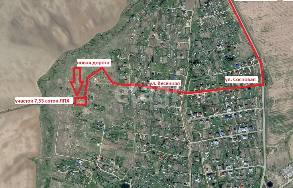 Участок в Вологодская область, пос. Ермаково  (7.55 сот.) - Фото 1