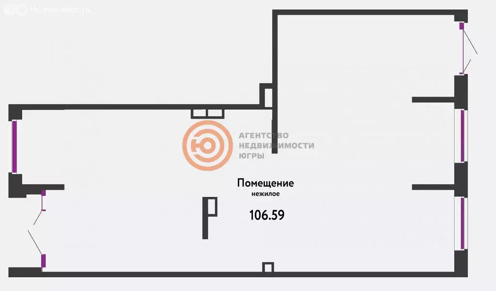 Помещение свободного назначения (106.59 м) - Фото 1