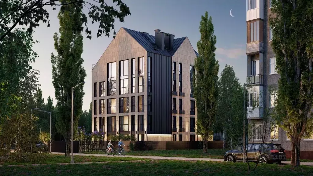 1-к кв. Калининградская область, Янтарный пгт ул. Лесная (50.3 м) - Фото 2