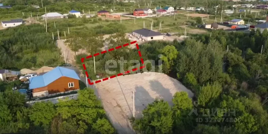 Участок в Амурская область, Благовещенск ул. Сотника Травина, 42/2 ... - Фото 1