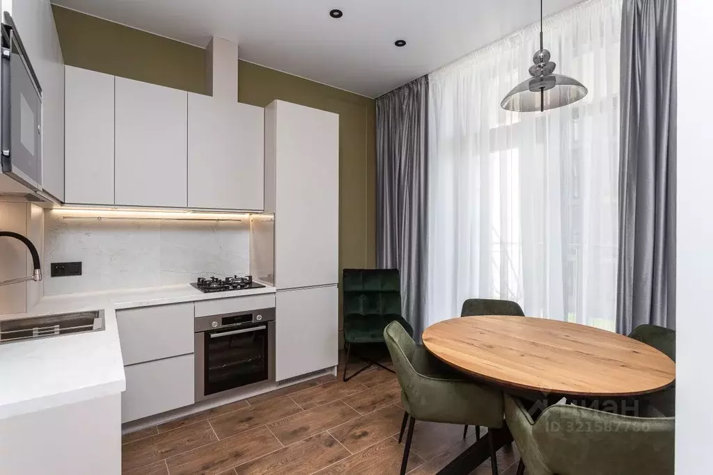 1-к кв. Калининградская область, Зеленоградск ул. Гагарина, 87 (52.8 ... - Фото 1