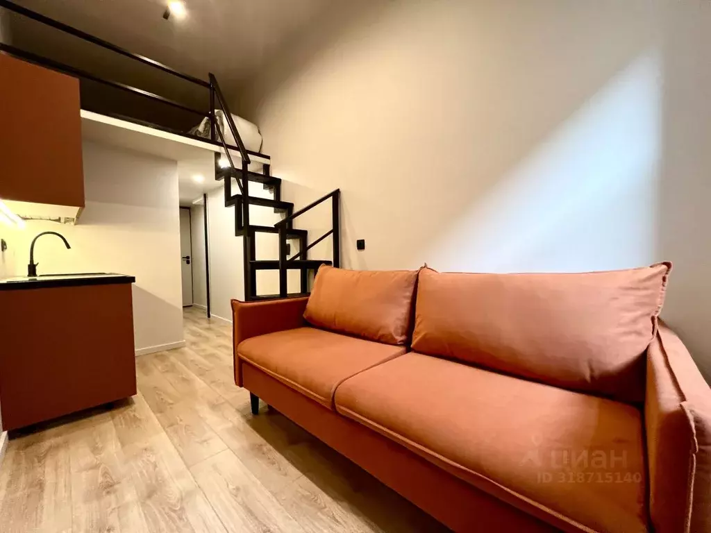 Студия Санкт-Петербург Можайская ул., 10 (16.0 м) - Фото 0