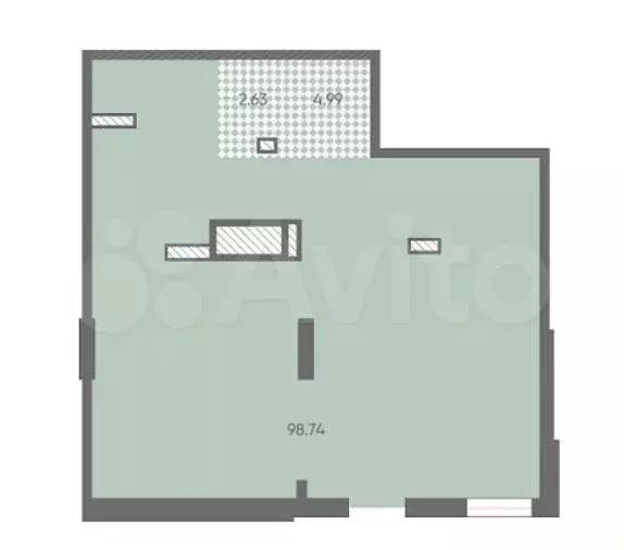 Продажа помещения свободного назначения 106 м2 - Фото 0