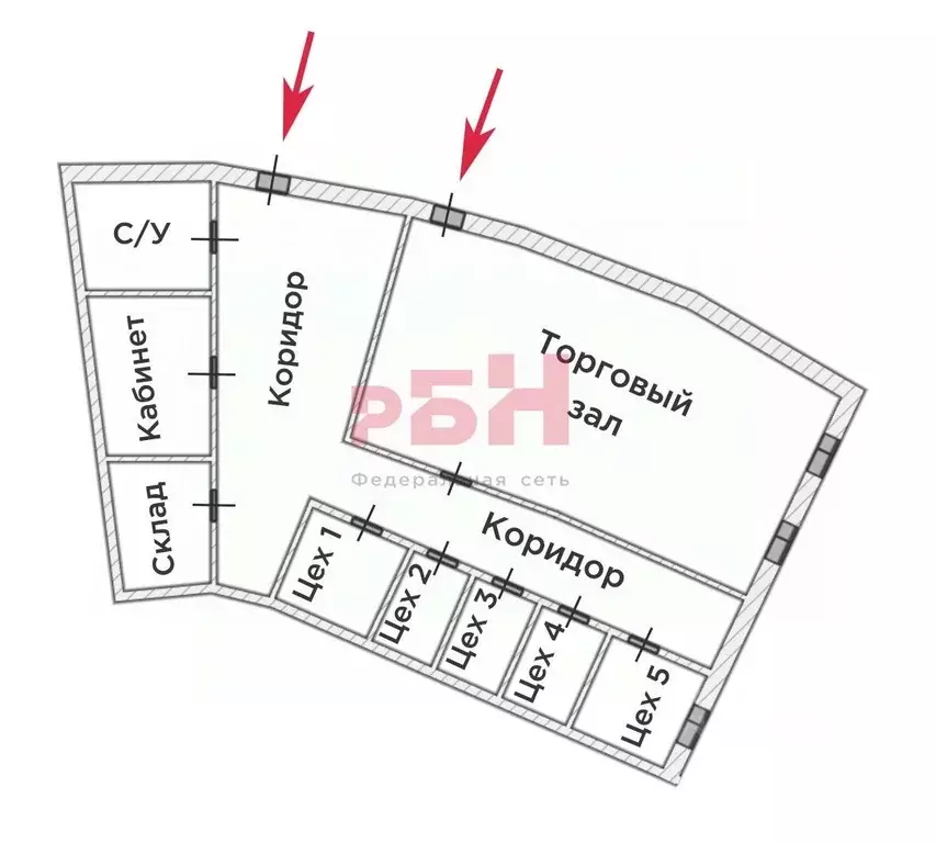Торговая площадь в Тюменская область, Тюмень Заречный проезд, 10 (101 ... - Фото 1