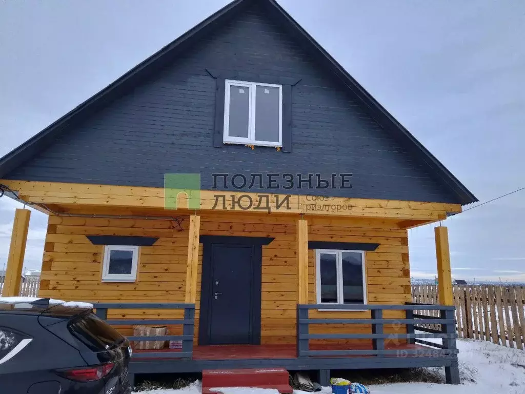 Дом в Иркутская область, Усольский район, Железнодорожное с/пос, с. ... - Фото 1