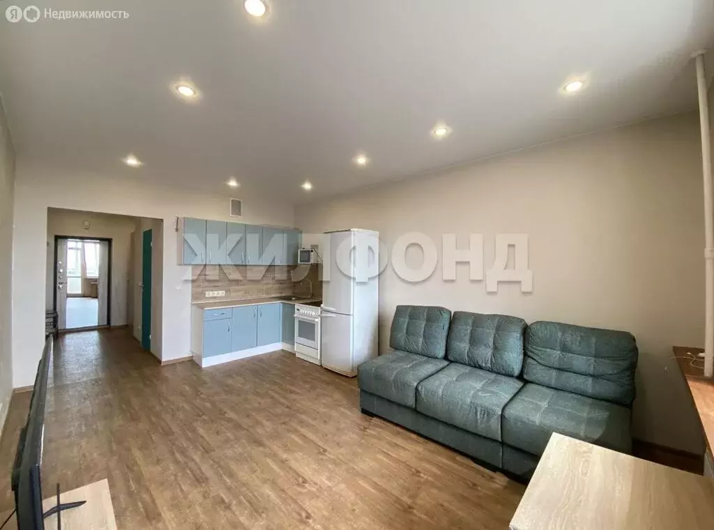 Квартира-студия: Новосибирск, Тульская улица, 80 (31.1 м) - Фото 1