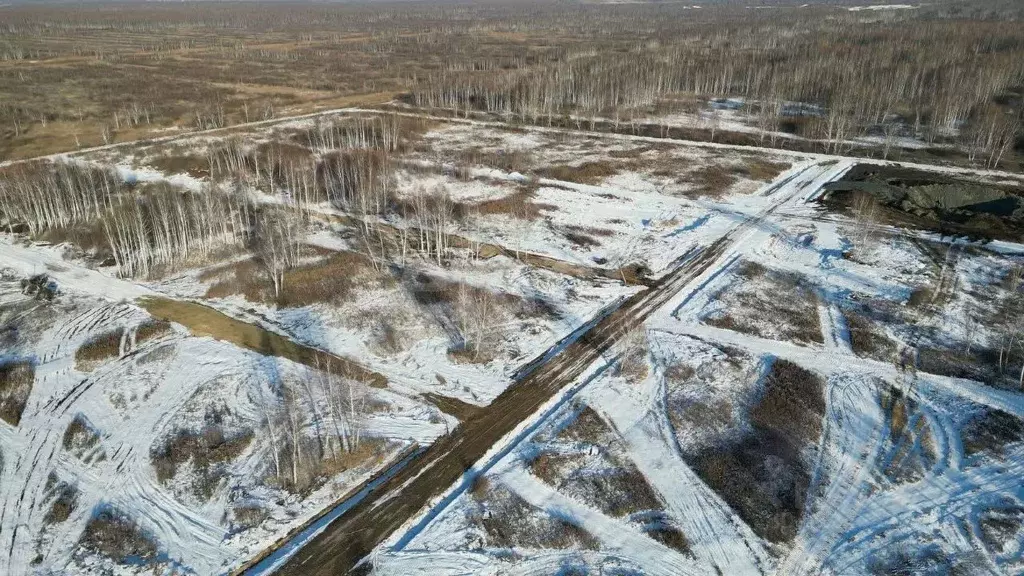 Участок в Тюменская область, Нижнетавдинский район, Строитель ТСН  ... - Фото 0