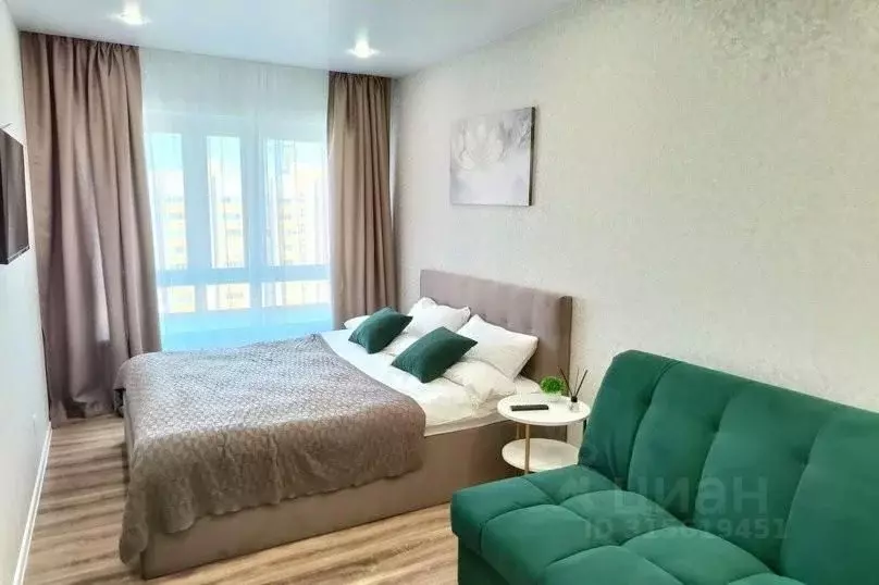 1-к кв. Татарстан, Казань ул. Рихарда Зорге, 11В (38.0 м) - Фото 1