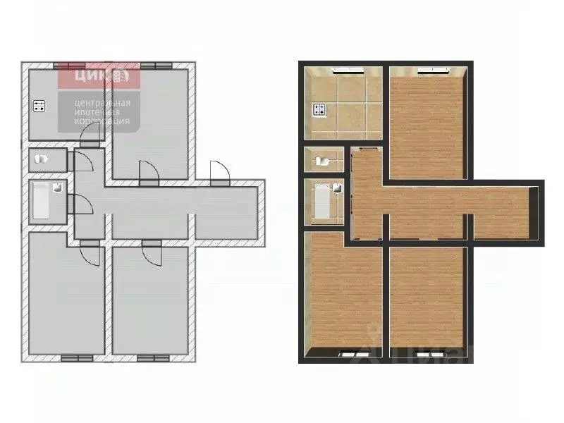 3-к кв. Рязанская область, Рязань ул. Белякова, 7 (95.6 м) - Фото 2