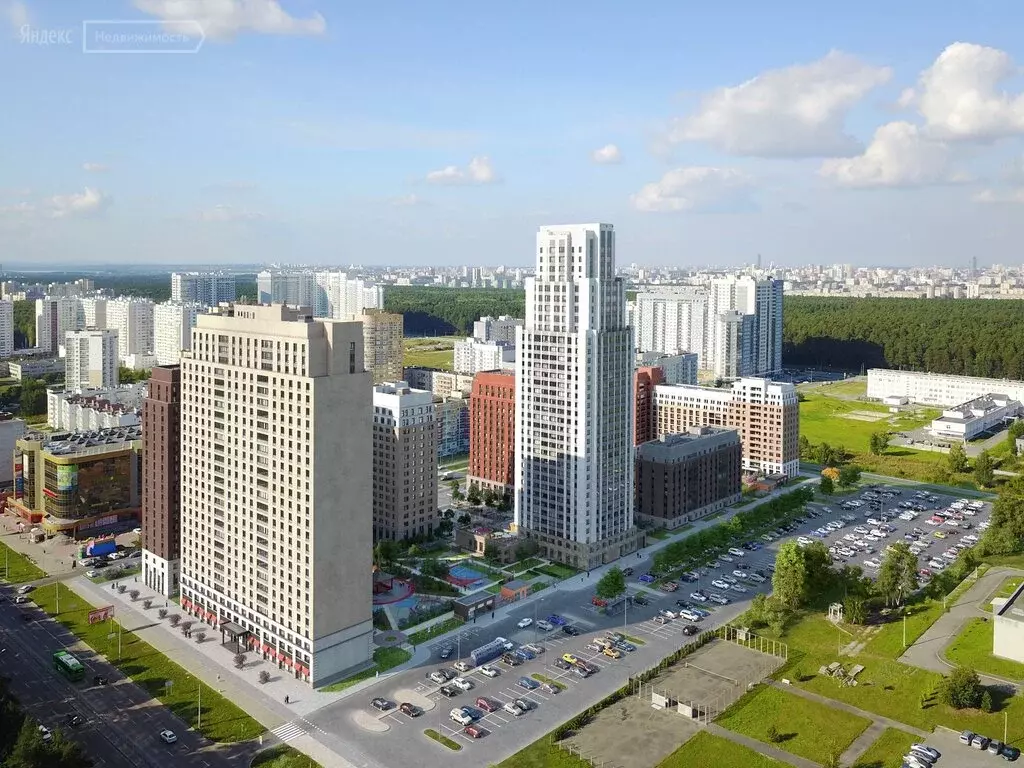 1-комнатная квартира: Екатеринбург, улица Краснолесья, 10/6 (38.9 м) - Фото 1