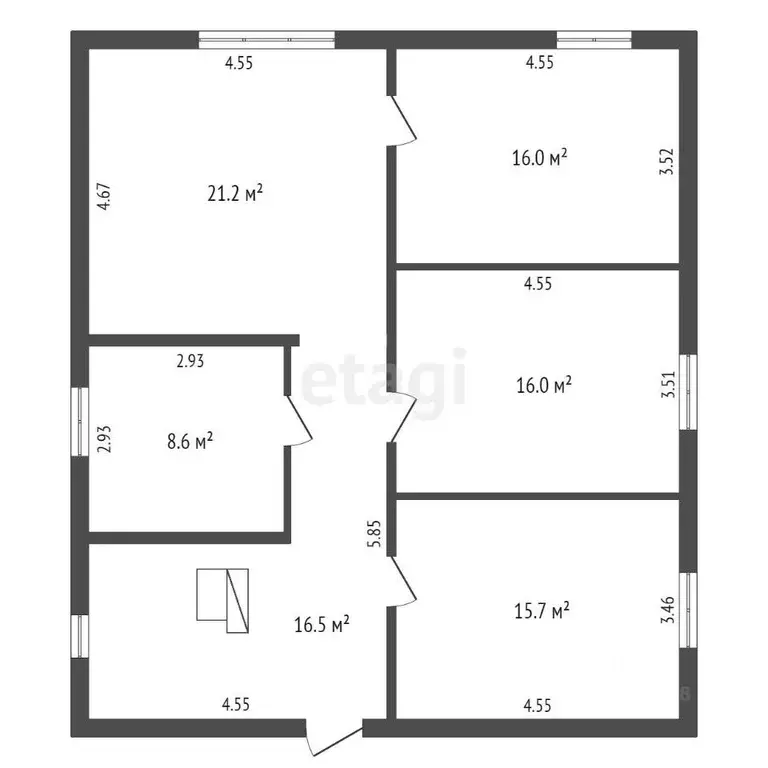 Дом в Омская область, Исилькуль ул. Коминтерна, 38 (94 м) - Фото 1