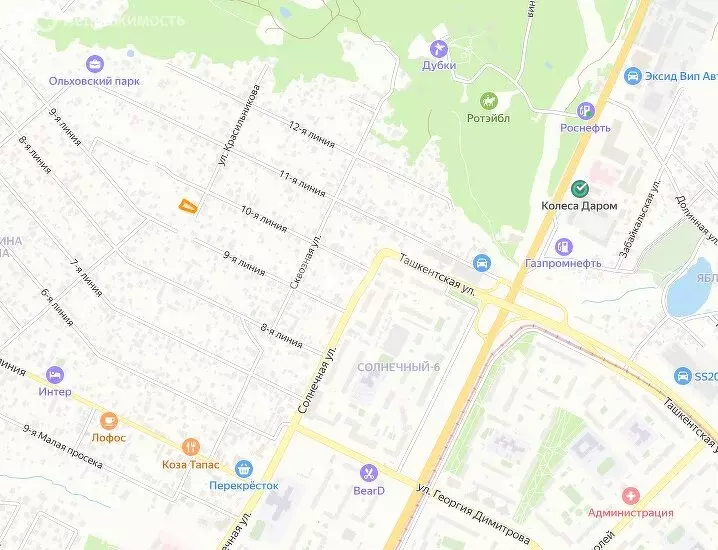 Участок в Самара, Барбошина Поляна, 10-я линия (7.15 м) - Фото 0