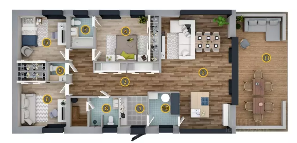 Коттедж в Ленинградская область, Выборгский район, Первомайское с/пос, ... - Фото 1