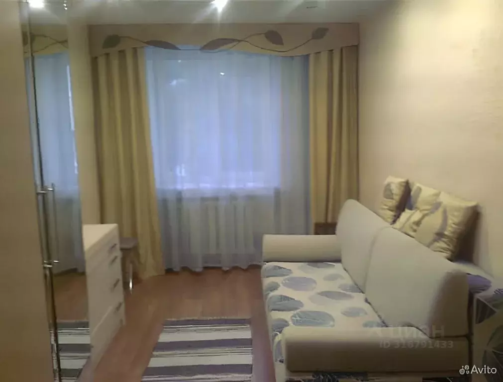 Комната Коми, Ухта ул. 30 лет Октября, 14 (11.0 м) - Фото 1