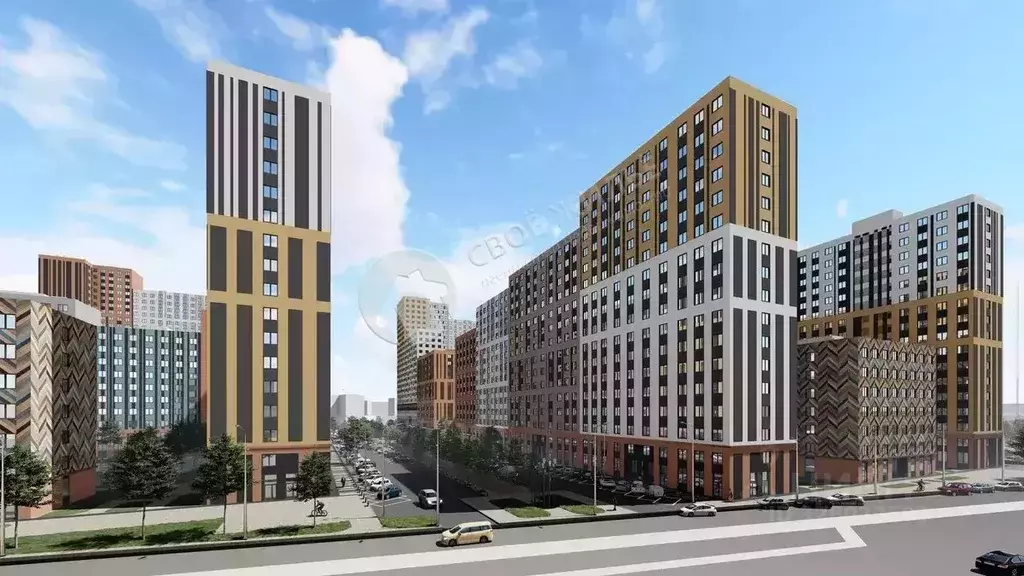 3-к кв. Пермский край, Пермь ул. Яблочкова, 5 (66.7 м) - Фото 1