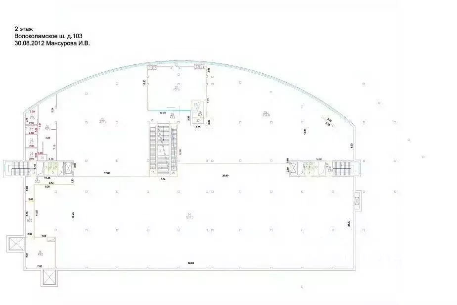 Помещение свободного назначения в Москва Волоколамское ш., 103 (5844 ... - Фото 2