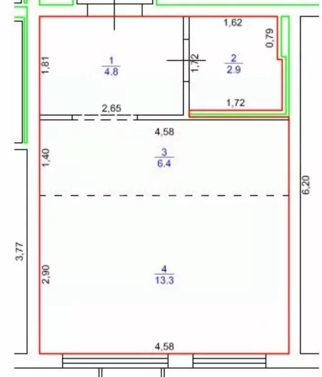 Студия Нижегородская область, Нижний Новгород д. Утечино, ул. ... - Фото 2