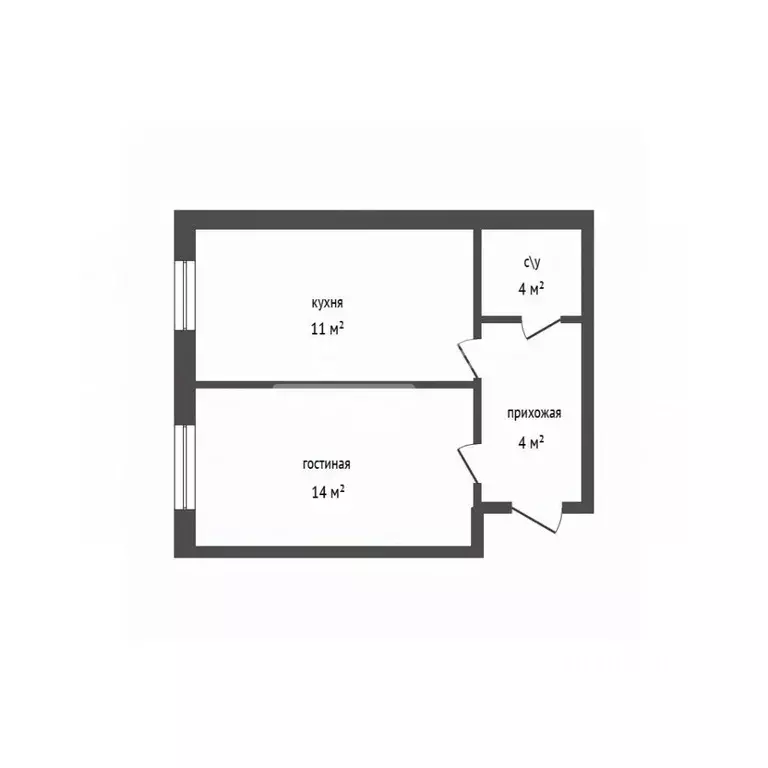 1-к кв. Дагестан, Дербент ул. У. Буйнакского, 24 (32.0 м) - Фото 1