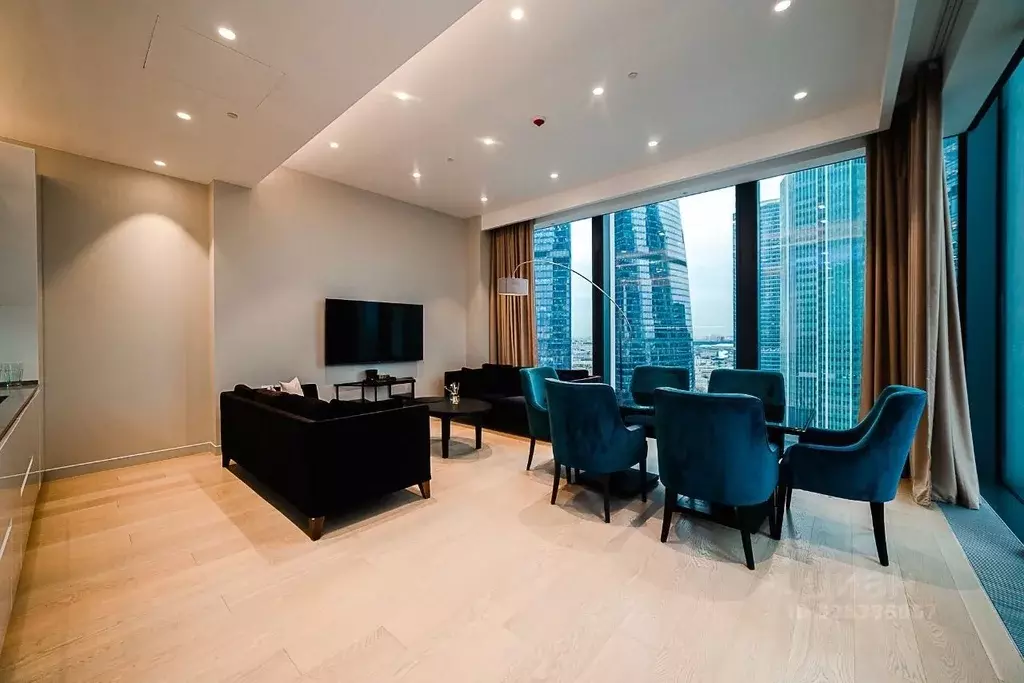 2-к кв. Москва 1-й Красногвардейский проезд, 22с1 (90.0 м) - Фото 1