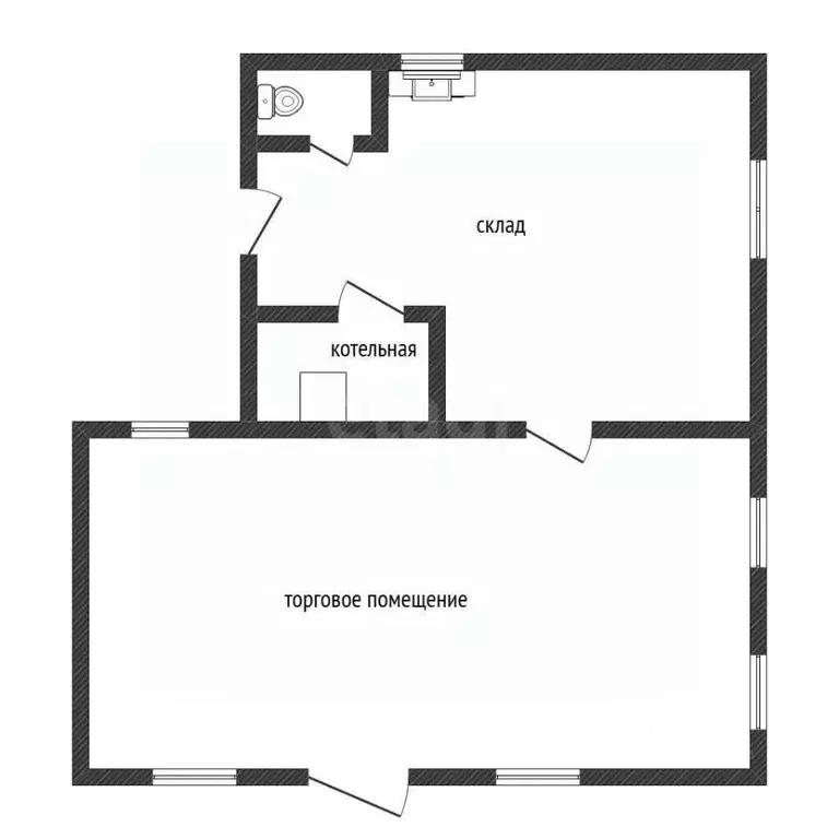 Торговая площадь в Алтайский край, Алтайский район, с. Алтайское ул. ... - Фото 2