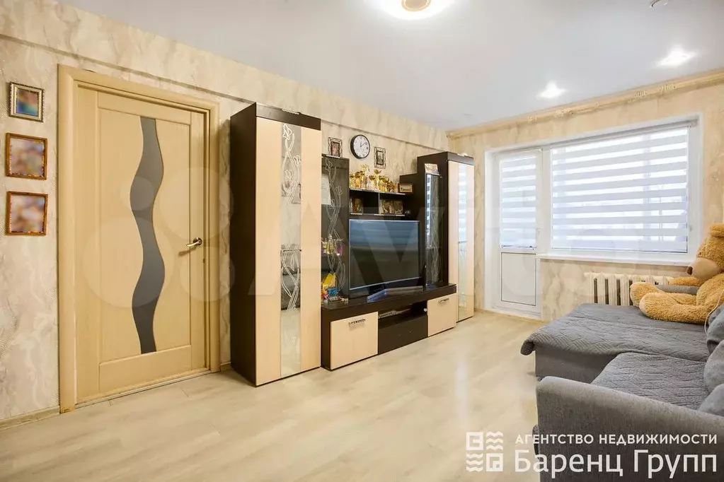 3-к. квартира, 58,6 м, 3/5 эт. - Фото 1
