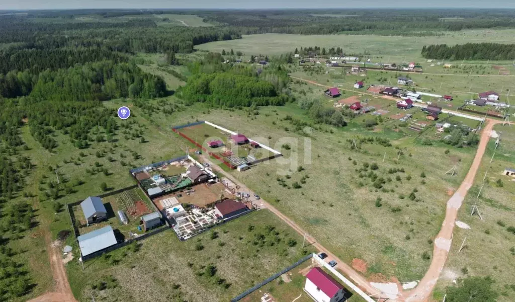 Участок в Кировская область, Слободской район, Ленинское с/пос, д. ... - Фото 2