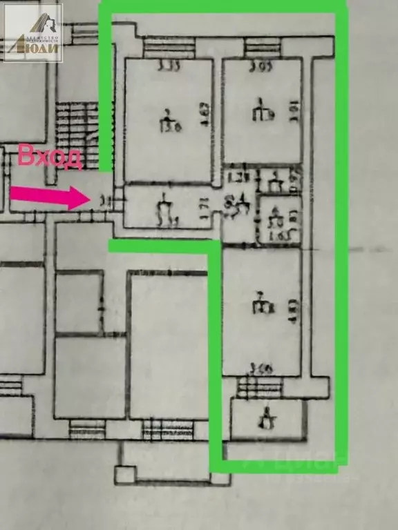 2-к кв. Новосибирская область, Бердск ул. Ключевая, 57 (56.7 м) - Фото 2