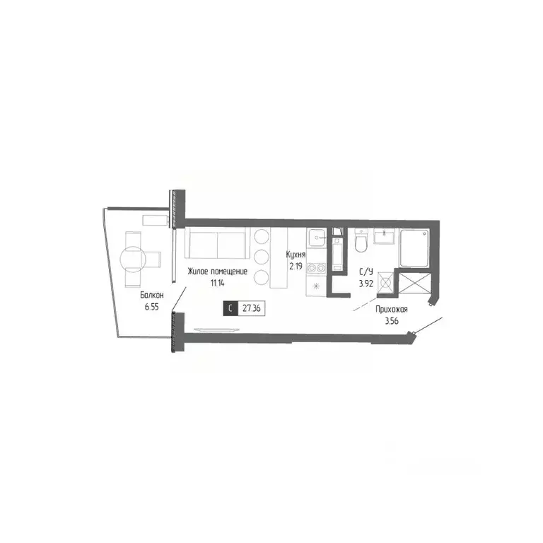 1-к кв. Крым, Алушта Профессорский Уголок мкр, Крымская Резиденция ... - Фото 1