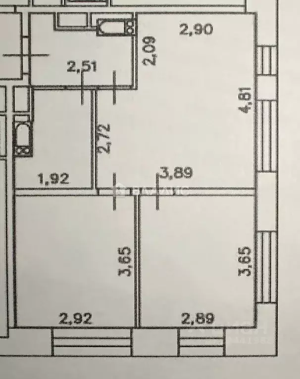 2-к кв. Москва пос. Коммунарка, ул. Фитаревская, 17к1 (45.8 м) - Фото 1