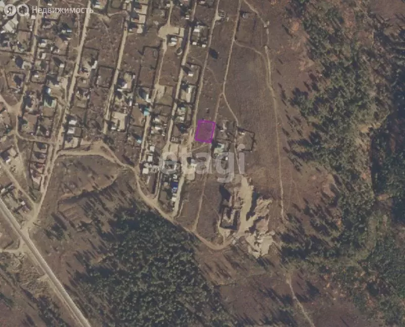 Участок в село Нижний Саянтуй, ДНТ Багульник, 2-й квартал (14.96 м) - Фото 2