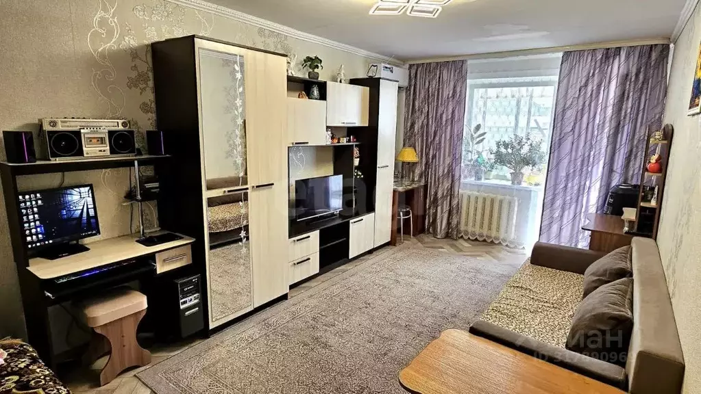 1-к кв. Амурская область, Белогорск Красноармейская ул., 23 (33.3 м) - Фото 1