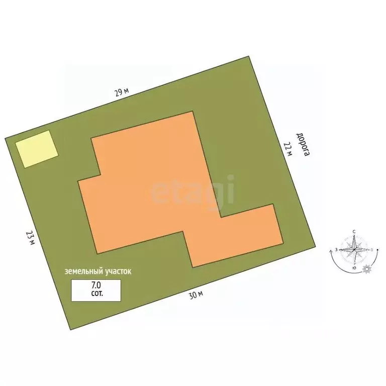 Дом в Ростовская область, Мясниковский район, Краснокрымское с/пос, ... - Фото 2