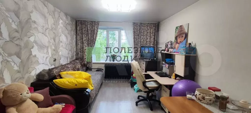 Комната 17,6 м в 1-к., 2/5 эт. - Фото 0