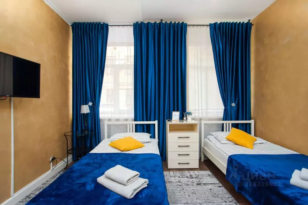 Комната Санкт-Петербург ул. Рубинштейна, 25 (16.0 м) - Фото 1