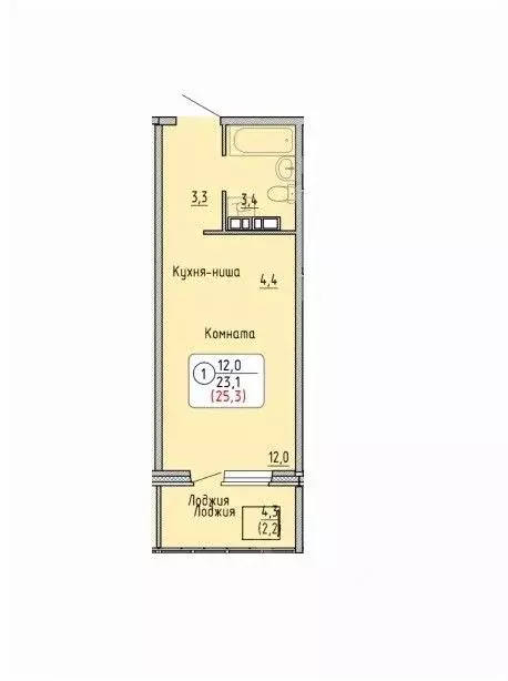 2-к кв. Кировская область, Киров Тиминский пер., 6 (55.5 м) - Фото 0