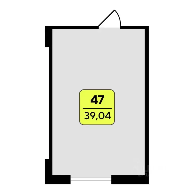 Офис в Тюменская область, Тюмень ул. Ивана Чистякова, 5 (39 м) - Фото 1