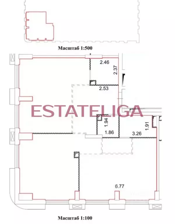 3-к кв. Москва ул. Василия Ланового, 6к3 (128.0 м) - Фото 1