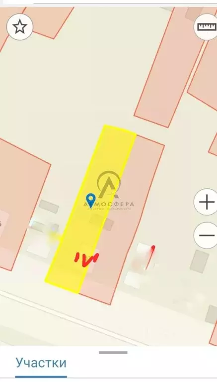 Участок в Краснодарский край, Апшеронск ул. Пушкина (7.35 сот.) - Фото 1