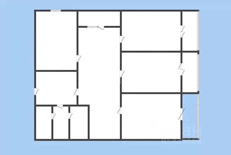 Комната Белгородская область, Губкин ул. Раевского, 11А (11.7 м) - Фото 2