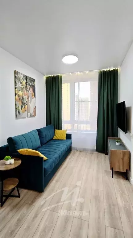 Студия Москва Строительный проезд, 9к1 (25.4 м) - Фото 1