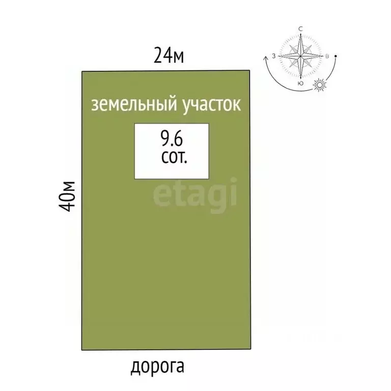 Участок в Москва Новофедоровское поселение, Фаворит кп, 231 (9.6 сот.) - Фото 1