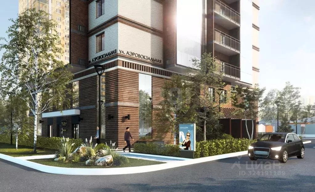 Студия Красноярский край, Красноярск Взлетка мкр, Аэросити жилой ... - Фото 1