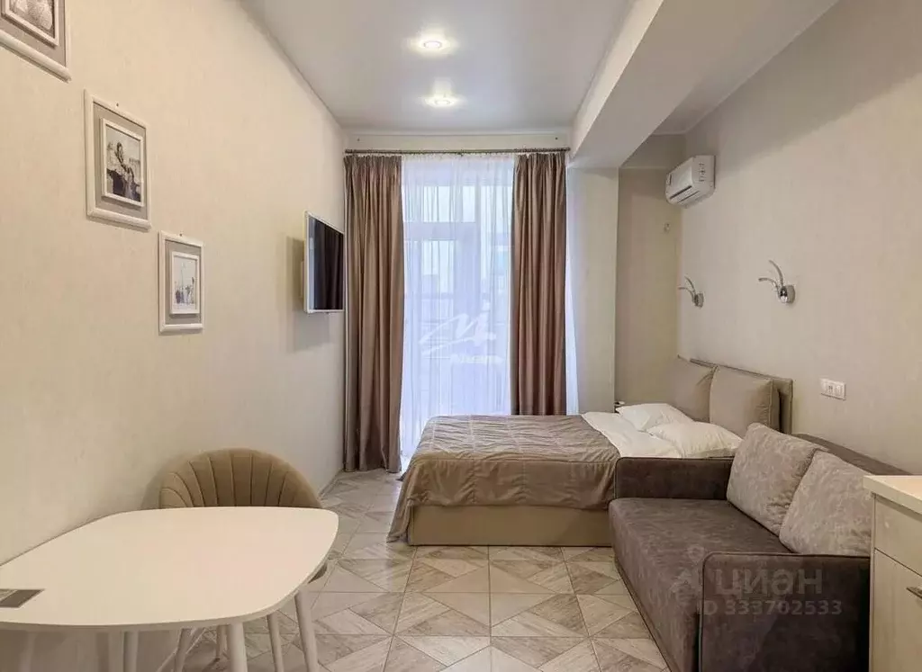 Студия Севастополь ул. Парковая, 7 (27.0 м) - Фото 1