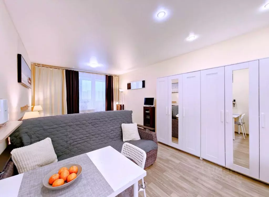 Студия Ленинградская область, Мурино Всеволожский район, ул. ... - Фото 1