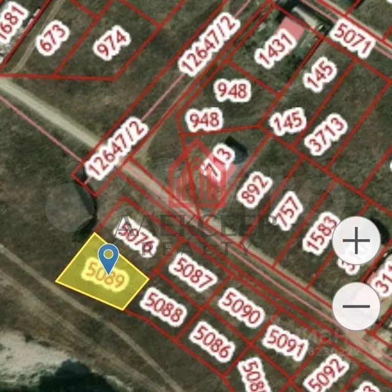 Участок в Крым, Симферопольский район, с. Доброе ул. Молодежная (8.0 ... - Фото 1