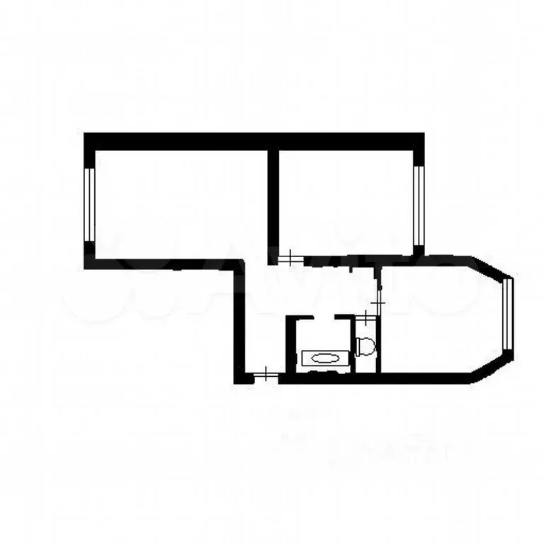 2-к. квартира, 60 м, 11/17 эт. - Фото 0