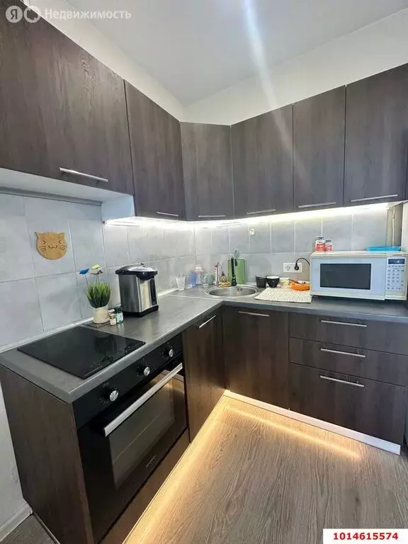 Квартира-студия: аул Новая Адыгея, Бжегокайская улица, 90/2к1 (25 м) - Фото 1